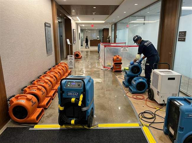Commercial water recovery and mitigation